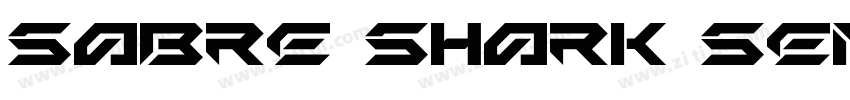 Sabre Shark Semi Bol字体转换
